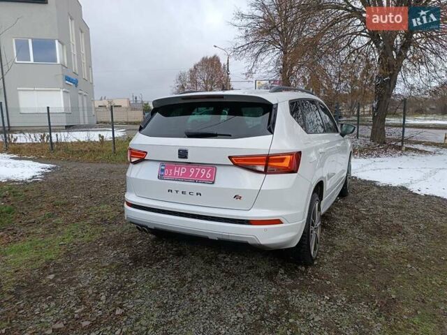 Білий Сеат Ateca, об'ємом двигуна 2 л та пробігом 217 тис. км за 25700 $, фото 14 на Automoto.ua