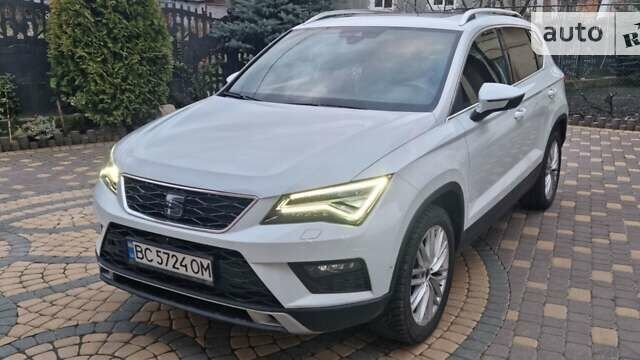 Білий Сеат Ateca, об'ємом двигуна 1.6 л та пробігом 45 тис. км за 19150 $, фото 3 на Automoto.ua