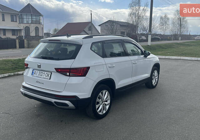 Білий Сеат Ateca, об'ємом двигуна 1.5 л та пробігом 57 тис. км за 25000 $, фото 3 на Automoto.ua
