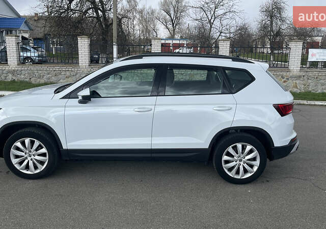 Білий Сеат Ateca, об'ємом двигуна 1.5 л та пробігом 57 тис. км за 25000 $, фото 6 на Automoto.ua