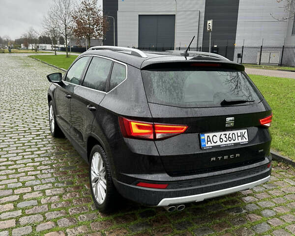 Черный Сеат Ateca, объемом двигателя 1.97 л и пробегом 135 тыс. км за 20999 $, фото 1 на Automoto.ua