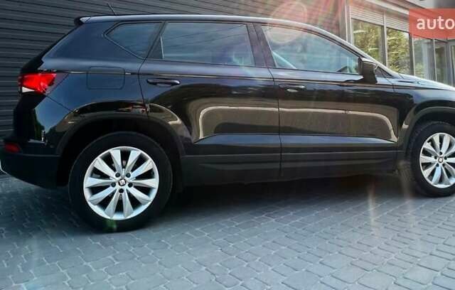 Черный Сеат Ateca, объемом двигателя 1.4 л и пробегом 158 тыс. км за 18000 $, фото 1 на Automoto.ua