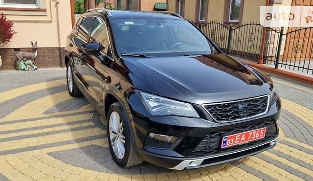 Чорний Сеат Ateca, об'ємом двигуна 2 л та пробігом 182 тис. км за 19499 $, фото 2 на Automoto.ua