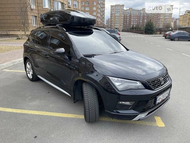 Чорний Сеат Ateca, об'ємом двигуна 2 л та пробігом 51 тис. км за 28999 $, фото 4 на Automoto.ua