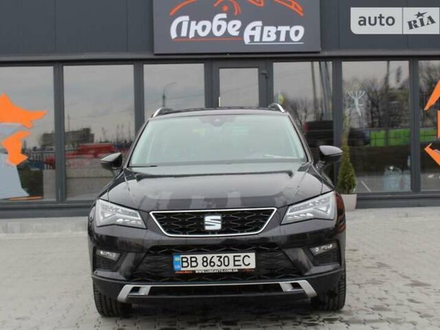 Черный Сеат Ateca, объемом двигателя 1.97 л и пробегом 132 тыс. км за 22300 $, фото 1 на Automoto.ua