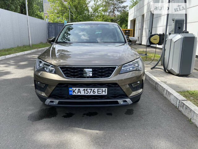 Коричневый Сеат Ateca, объемом двигателя 1.4 л и пробегом 88 тыс. км за 22500 $, фото 2 на Automoto.ua