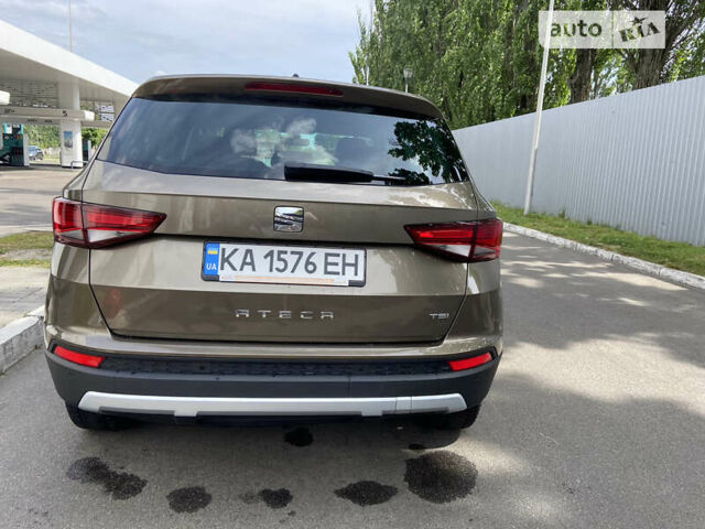 Коричневый Сеат Ateca, объемом двигателя 1.4 л и пробегом 88 тыс. км за 22500 $, фото 3 на Automoto.ua