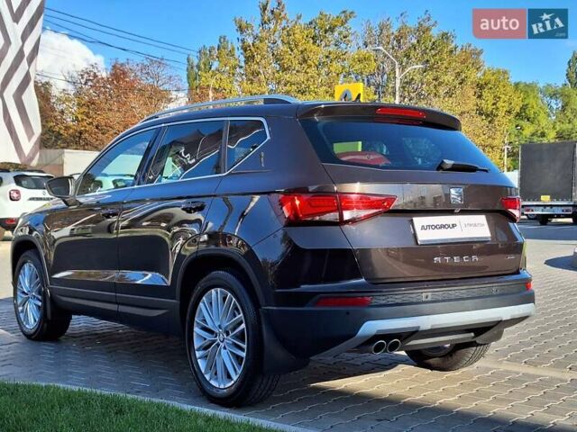 Коричневый Сеат Ateca, объемом двигателя 2 л и пробегом 81 тыс. км за 24500 $, фото 2 на Automoto.ua