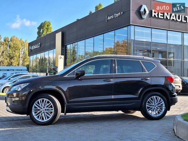Коричневый Сеат Ateca, объемом двигателя 2 л и пробегом 81 тыс. км за 24500 $, фото 1 на Automoto.ua