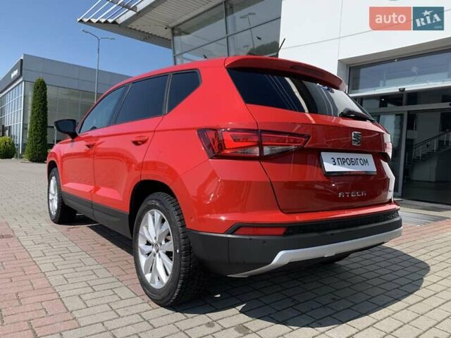 Красный Сеат Ateca, объемом двигателя 1.4 л и пробегом 101 тыс. км за 16700 $, фото 10 на Automoto.ua