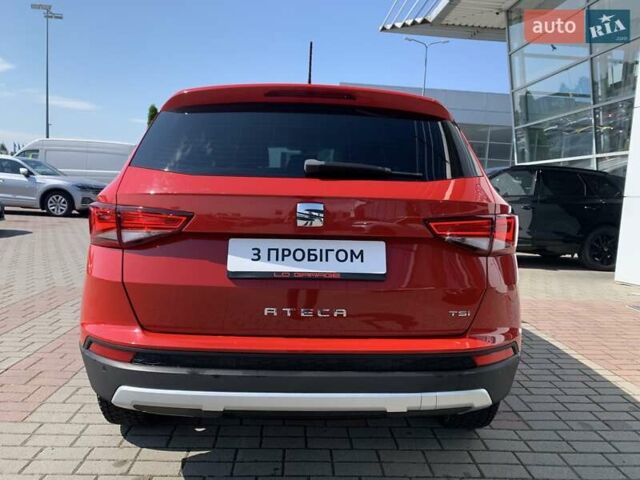 Красный Сеат Ateca, объемом двигателя 1.4 л и пробегом 101 тыс. км за 16700 $, фото 9 на Automoto.ua
