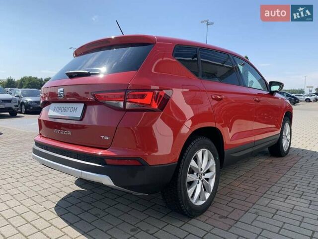 Красный Сеат Ateca, объемом двигателя 1.4 л и пробегом 101 тыс. км за 16700 $, фото 8 на Automoto.ua