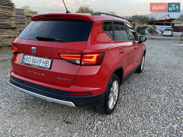 Красный Сеат Ateca, объемом двигателя 1.6 л и пробегом 150 тыс. км за 17000 $, фото 3 на Automoto.ua
