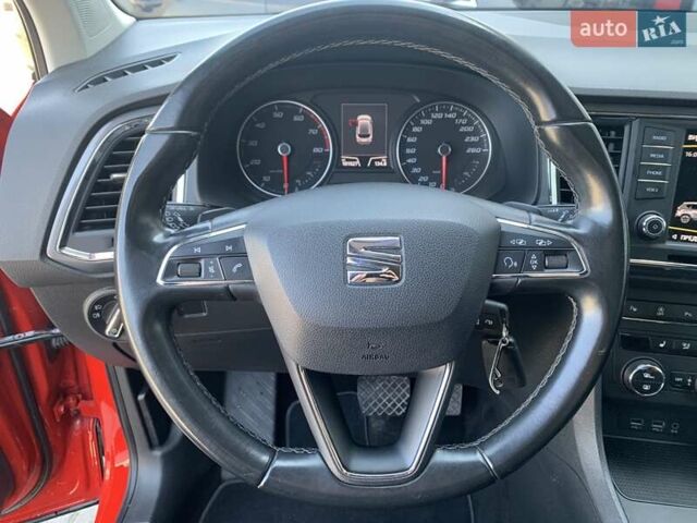 Красный Сеат Ateca, объемом двигателя 1.4 л и пробегом 101 тыс. км за 16700 $, фото 18 на Automoto.ua