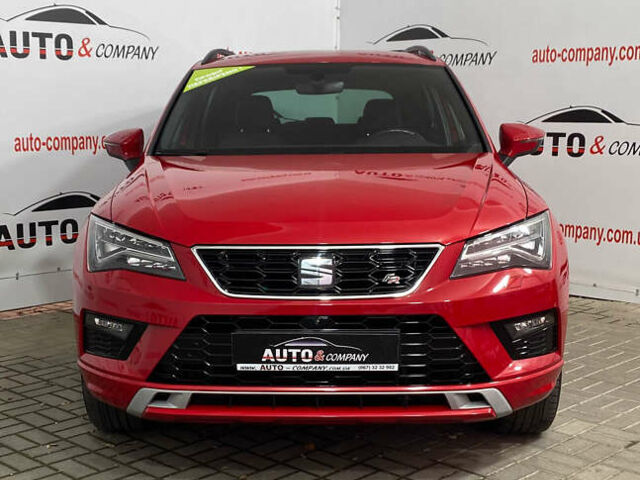 Красный Сеат Ateca, объемом двигателя 2 л и пробегом 184 тыс. км за 24950 $, фото 1 на Automoto.ua