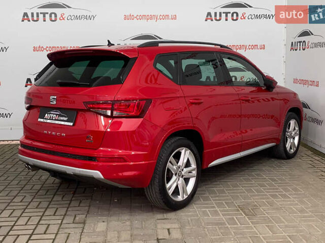 Красный Сеат Ateca, объемом двигателя 2 л и пробегом 184 тыс. км за 24950 $, фото 2 на Automoto.ua