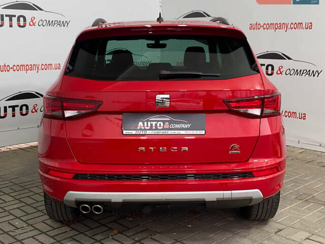 Красный Сеат Ateca, объемом двигателя 2 л и пробегом 184 тыс. км за 24950 $, фото 3 на Automoto.ua