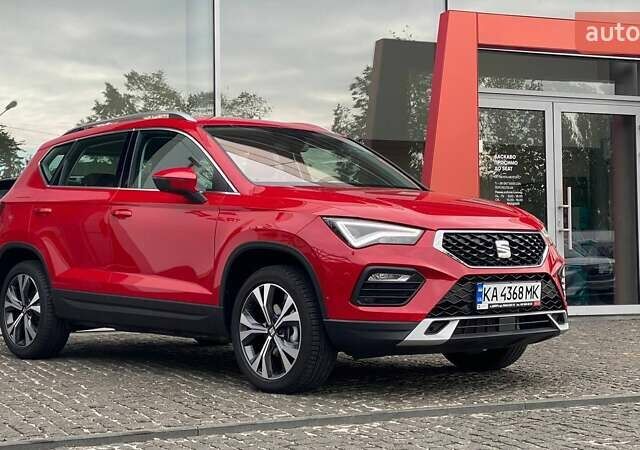 Красный Сеат Ateca, объемом двигателя 1.4 л и пробегом 1 тыс. км за 31076 $, фото 2 на Automoto.ua