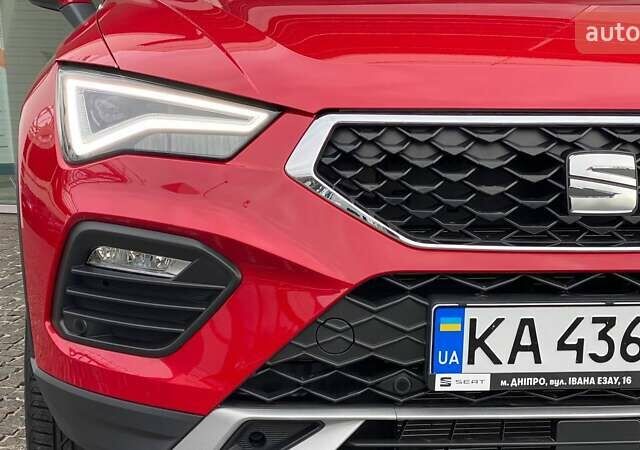 Красный Сеат Ateca, объемом двигателя 1.4 л и пробегом 1 тыс. км за 31076 $, фото 3 на Automoto.ua
