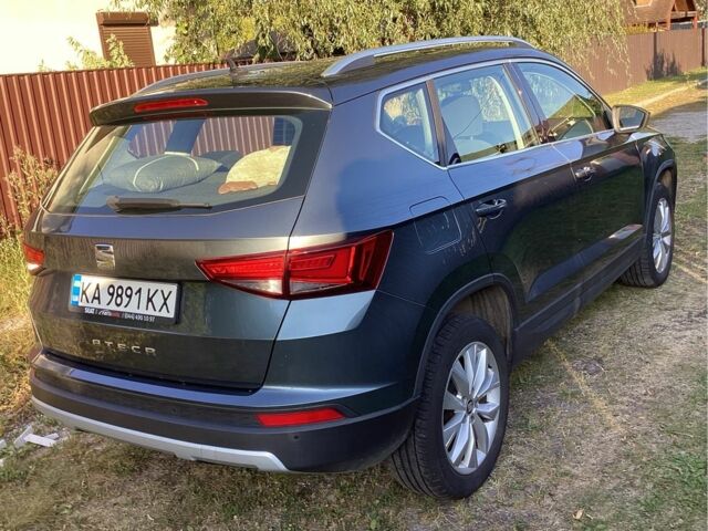 Серый Сеат Ateca, объемом двигателя 1.6 л и пробегом 62 тыс. км за 22500 $, фото 3 на Automoto.ua