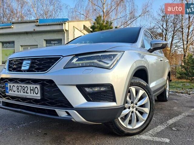 Серый Сеат Ateca, объемом двигателя 1.97 л и пробегом 181 тыс. км за 21999 $, фото 4 на Automoto.ua