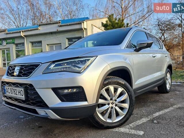 Серый Сеат Ateca, объемом двигателя 1.97 л и пробегом 181 тыс. км за 21999 $, фото 5 на Automoto.ua