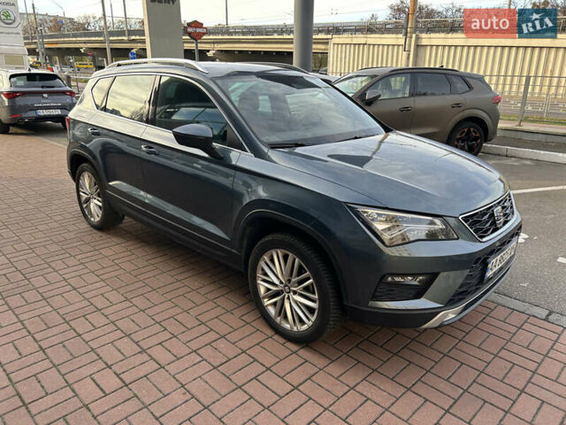 Серый Сеат Ateca, объемом двигателя 1.6 л и пробегом 80 тыс. км за 19500 $, фото 8 на Automoto.ua
