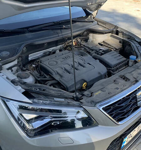 Сірий Сеат Ateca, об'ємом двигуна 1.6 л та пробігом 81 тис. км за 22000 $, фото 6 на Automoto.ua