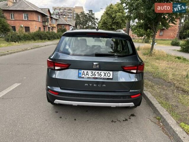 Серый Сеат Ateca, объемом двигателя 1.6 л и пробегом 56 тыс. км за 22500 $, фото 6 на Automoto.ua