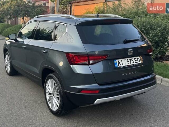 Серый Сеат Ateca, объемом двигателя 1.6 л и пробегом 114 тыс. км за 21500 $, фото 6 на Automoto.ua