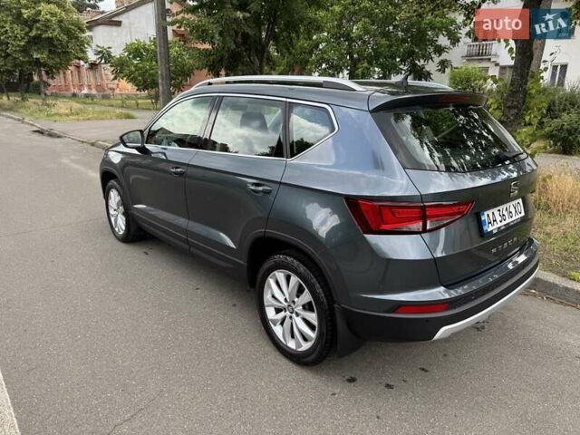 Серый Сеат Ateca, объемом двигателя 1.6 л и пробегом 56 тыс. км за 22500 $, фото 5 на Automoto.ua