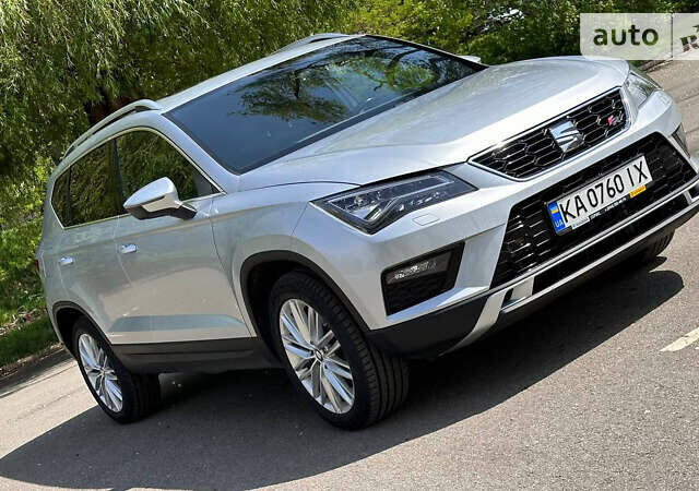 Сірий Сеат Ateca, об'ємом двигуна 1.6 л та пробігом 130 тис. км за 17700 $, фото 14 на Automoto.ua