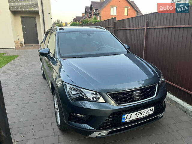 Серый Сеат Ateca, объемом двигателя 1.6 л и пробегом 84 тыс. км за 21000 $, фото 1 на Automoto.ua