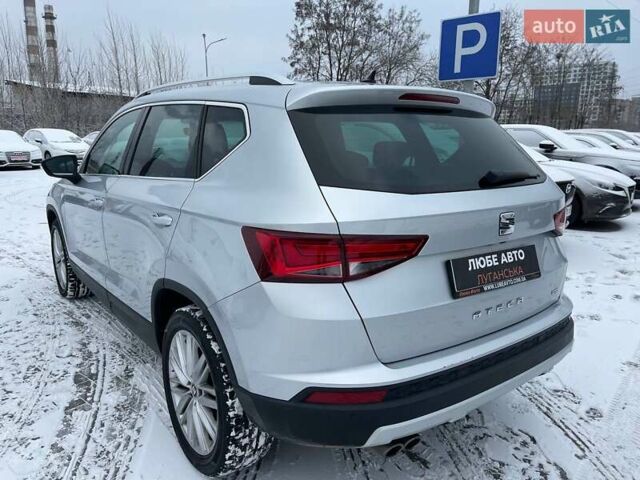 Серый Сеат Ateca, объемом двигателя 2 л и пробегом 167 тыс. км за 19100 $, фото 3 на Automoto.ua