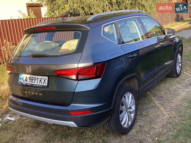 Серый Сеат Ateca, объемом двигателя 1.6 л и пробегом 62 тыс. км за 23500 $, фото 4 на Automoto.ua