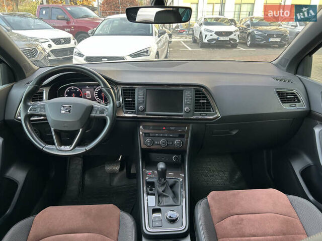 Серый Сеат Ateca, объемом двигателя 1.6 л и пробегом 80 тыс. км за 19500 $, фото 14 на Automoto.ua