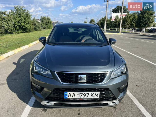 Сірий Сеат Ateca, об'ємом двигуна 1.6 л та пробігом 80 тис. км за 20400 $, фото 4 на Automoto.ua