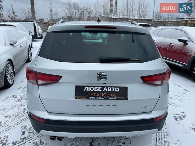 Серый Сеат Ateca, объемом двигателя 2 л и пробегом 167 тыс. км за 19100 $, фото 4 на Automoto.ua