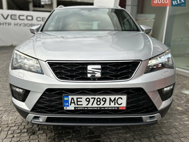 Сірий Сеат Ateca, об'ємом двигуна 1.6 л та пробігом 99 тис. км за 20500 $, фото 1 на Automoto.ua