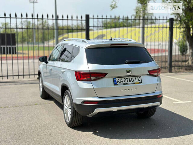 Сірий Сеат Ateca, об'ємом двигуна 1.6 л та пробігом 130 тис. км за 17700 $, фото 26 на Automoto.ua