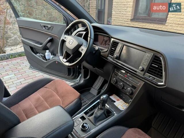 Серый Сеат Ateca, объемом двигателя 1.6 л и пробегом 114 тыс. км за 21500 $, фото 9 на Automoto.ua