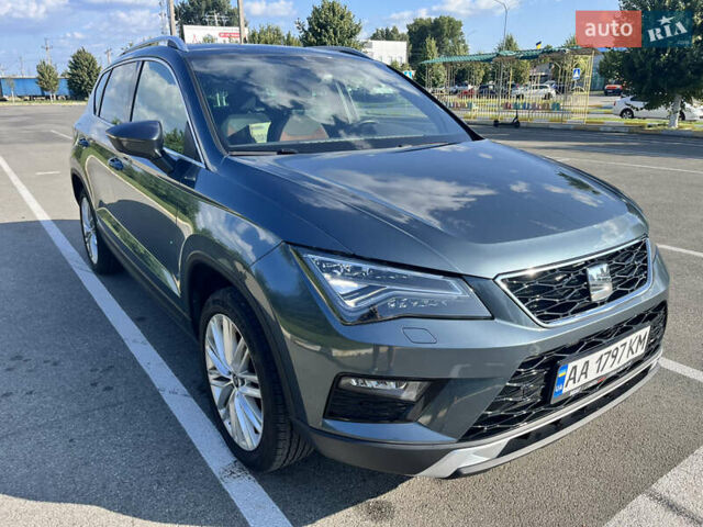 Сірий Сеат Ateca, об'ємом двигуна 1.6 л та пробігом 80 тис. км за 20400 $, фото 19 на Automoto.ua