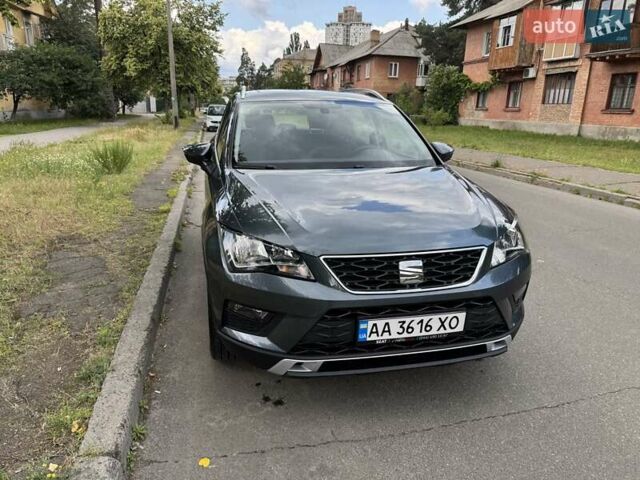 Серый Сеат Ateca, объемом двигателя 1.6 л и пробегом 56 тыс. км за 22500 $, фото 8 на Automoto.ua