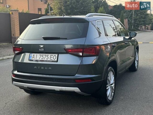 Серый Сеат Ateca, объемом двигателя 1.6 л и пробегом 114 тыс. км за 21500 $, фото 7 на Automoto.ua