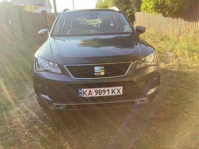 Серый Сеат Ateca, объемом двигателя 1.6 л и пробегом 62 тыс. км за 22500 $, фото 2 на Automoto.ua