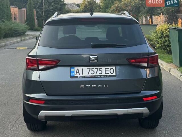 Серый Сеат Ateca, объемом двигателя 1.6 л и пробегом 114 тыс. км за 21500 $, фото 5 на Automoto.ua