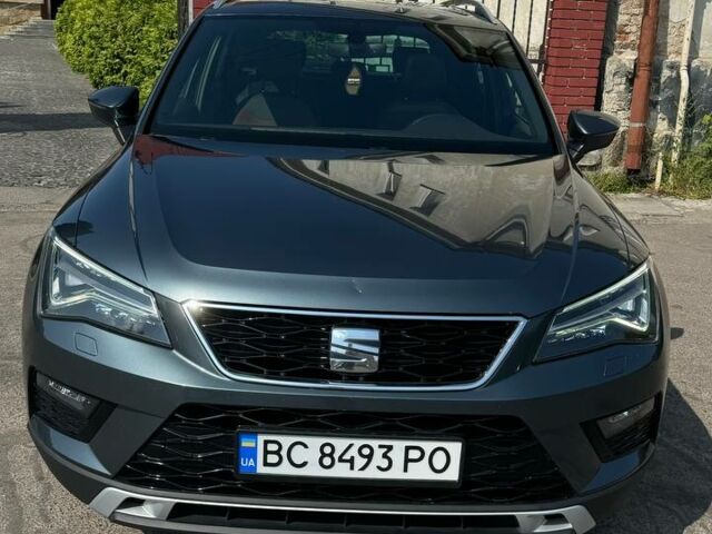 Серый Сеат Ateca, объемом двигателя 1.6 л и пробегом 148 тыс. км за 21500 $, фото 1 на Automoto.ua