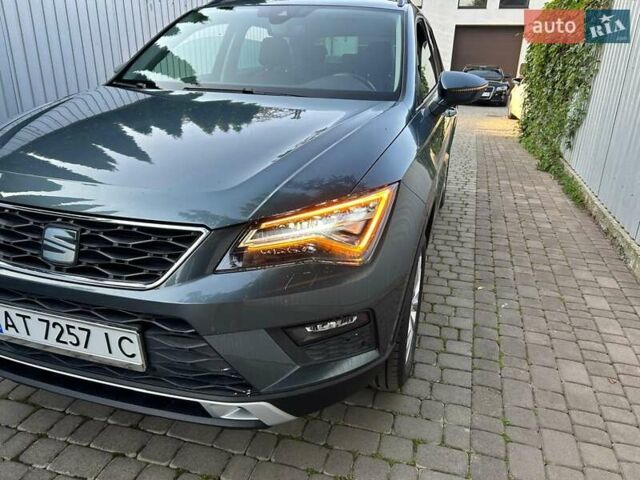 Серый Сеат Ateca, объемом двигателя 1.4 л и пробегом 92 тыс. км за 19700 $, фото 4 на Automoto.ua