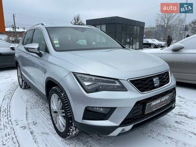 Серый Сеат Ateca, объемом двигателя 2 л и пробегом 167 тыс. км за 19100 $, фото 2 на Automoto.ua