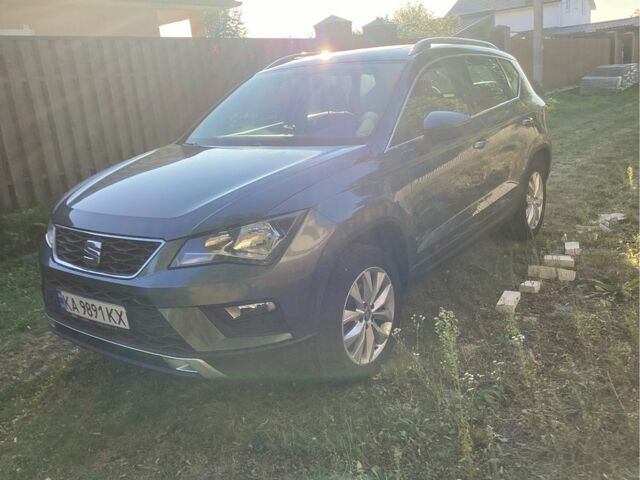Серый Сеат Ateca, объемом двигателя 1.6 л и пробегом 62 тыс. км за 22500 $, фото 1 на Automoto.ua